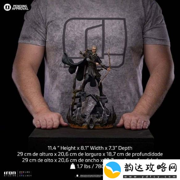 指环王精灵王子莱戈拉斯1/10手办公布