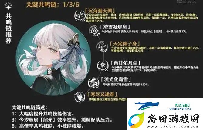 鸣潮2.0今汐共鸣链抽取建议