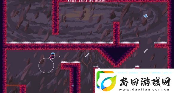 瞬移机制2D精准平台游戏忍者明Demo上线Steam