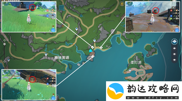 原神虹彩蔷薇藏宝图任务怎么做
