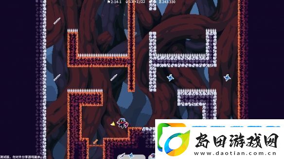 瞬移机制2D精准平台游戏忍者明Demo上线Steam