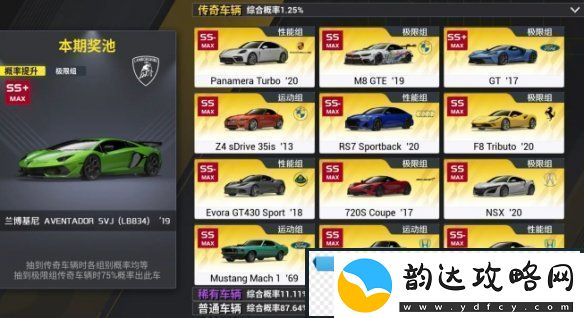 巅峰极速多少抽保底巅峰极速抽卡保底机制