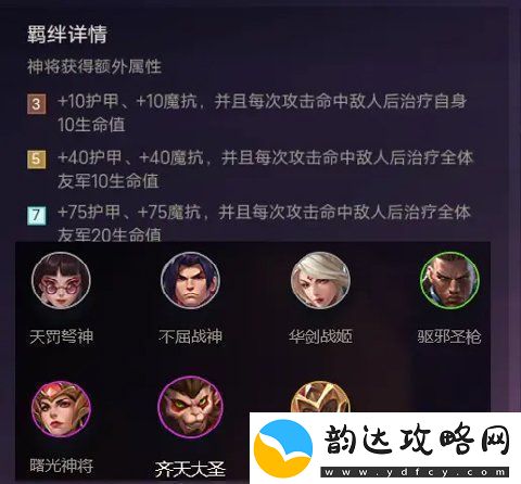 金铲铲之战羁绊怎么搭配