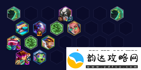 云顶之弈s10赛季542卡牌阵容怎么玩