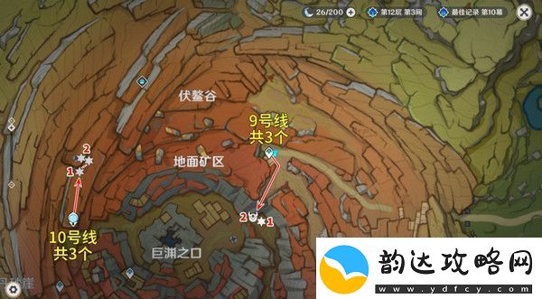 原神5.2愚人众先遣队分布图愚人众先遣队速刷路线