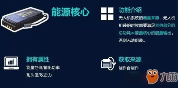 明日之后无人机能源核心