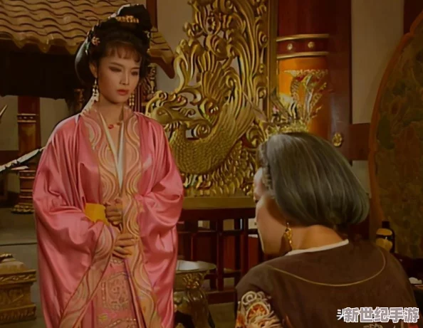 上官婉儿拿一支笔稿自己